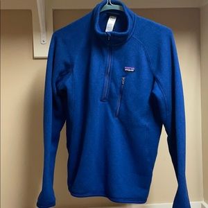 Blue Patagonia jacket. Very lightly worn.